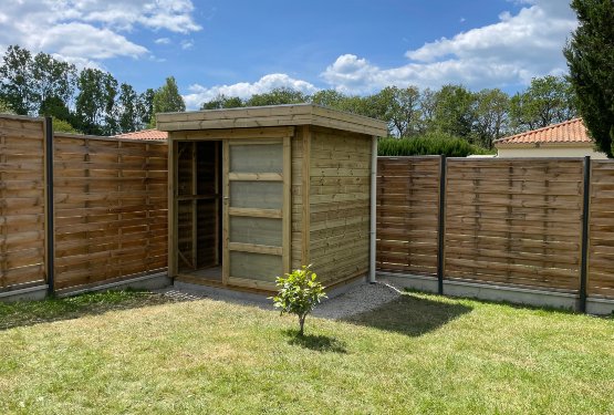 Abri de jardin en bois - Vintage
